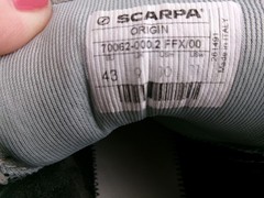 Scarpa Origin Climbing Shoes Men’s 10 Women’s 11 Dual Strap Rock Bouldering Gym
