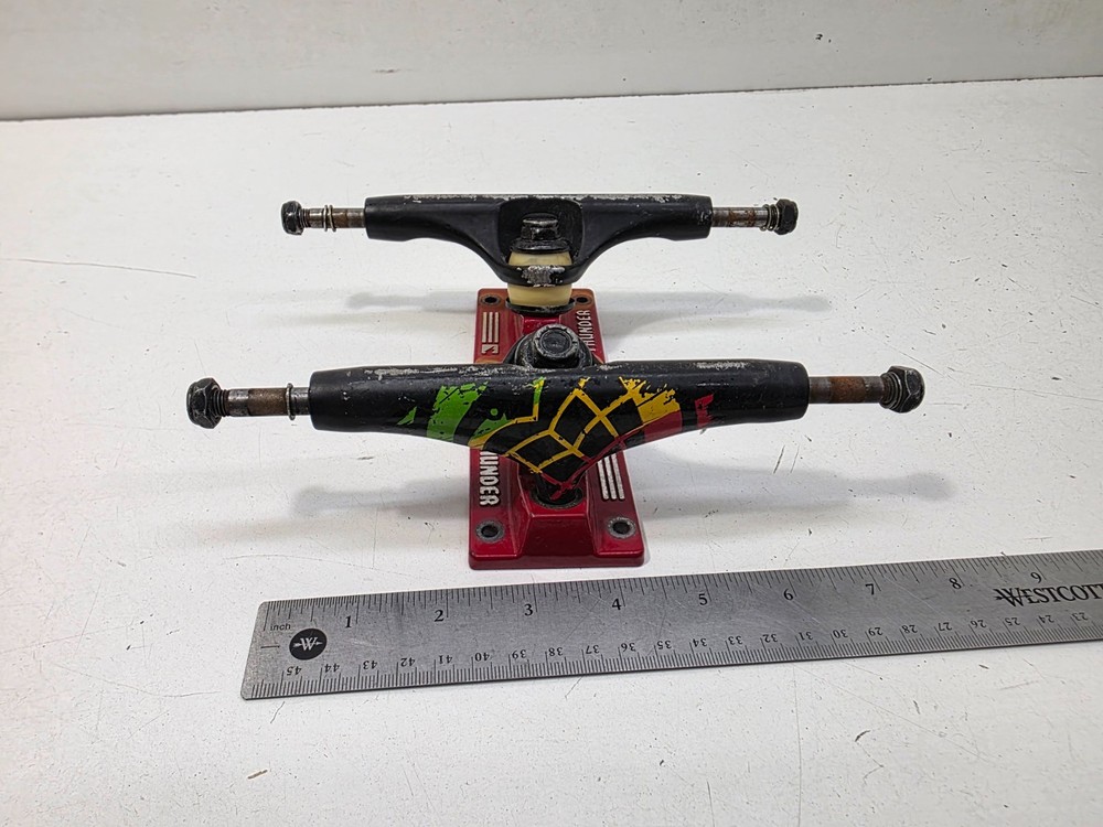 Made In USA Thunder Trucks 8.0 147 Sonora Rasta Pair Of 2