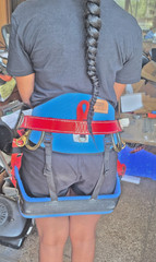 BUCKINGHAM B1AB1393TM VERSATILE DELUXE ARBORIST CLIMBING SADDLE MEDIUM 32″-36″