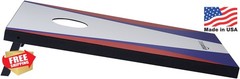 Amazon Basics Portable Cornhole Set, Outdoor Game Bean Bag Toss with Carrying Ca