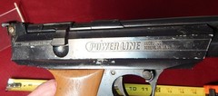 Very Rare Daisy Power Line Model 722 .22 Cal Air Target Pistol, Works Great!