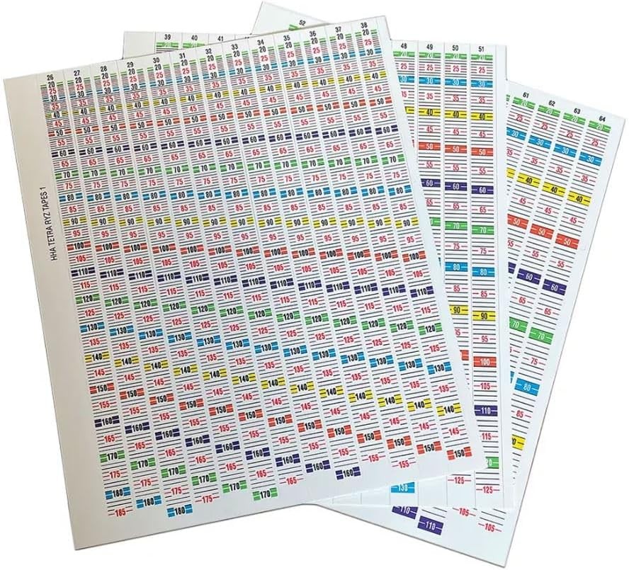 HHA Replacement Sight Tapes for NYTRX, NYTRX PRO, RYZ and Long Distance Tetra Ar