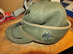 Vintage Bear Archery Grayling «Stormy Kromer» Wool Hat, Bear Promo Hat, 1960’s