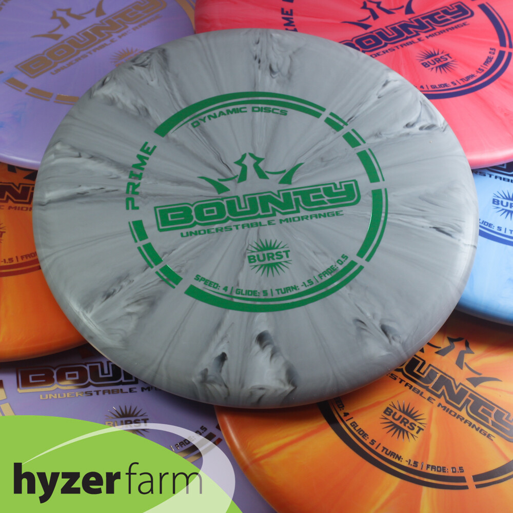 Dynamic PRIME BURST BOUNTY *pick weight & color* Hyzer Farm disc golf midrange