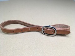 Breast Collar Tugs – 5/8″ x appx. 24″ – Russet Leather – 1 Pair (F204)