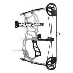 13″ Mini 15-32lb Compound Bow Arrows Set Archery Bow Shooting Fish Hunting RH LH