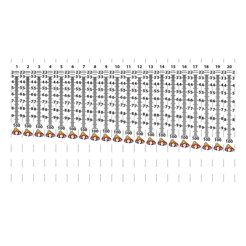 Axcel Archery ATAPE-1 Sights Tape Set for Precision Measurement & Adjustment