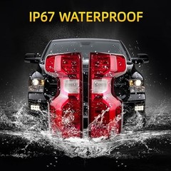 Rear Brake Tail Lights Compatible With 2019 2020 2021 2022 2023 2024 Chevy