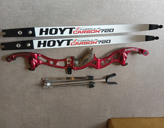 Hoyt Formula HPX Archery Recurve Riser 25″ RH And Formula Carbon 720 Limbs 32Lb