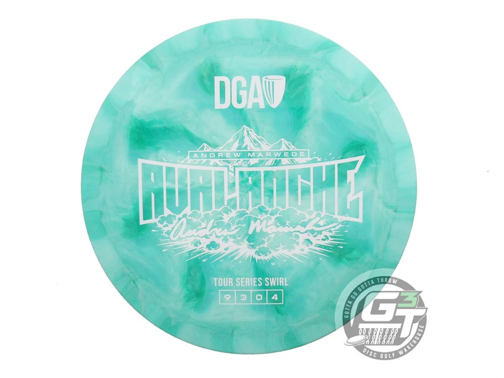 NEW DGA [MARWEDE] Special Blend Avalanche 173-174g Seafoam-Green Driver Disc