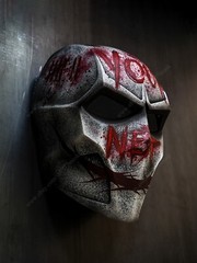 Custom Airsoft Mask Full Face Protective BB Gun Halloween Costume Cosplay A05