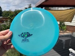 2021 Blue GLOW Flat Champion Eagle Disc Golf Innova Penned (Free Returns) #2416