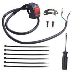 JINGKE 7/8» 22mm Handle Kill On Off Switch for ATV Motorcycle Scooter Go Kart