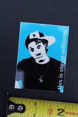 411 Video Magazine This Is Stevie Williams DGK BP3 Vintage Skateboarding STICKER
