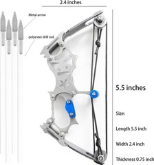 Mini Compound Bow Mini Archery Bow Set Mini Hunting Bow Shooting Practice Toy