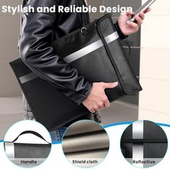 Faraday Bags EMP Proof,Anti-Tracking Faraday Bag For Phones&Laptops & Tablets…