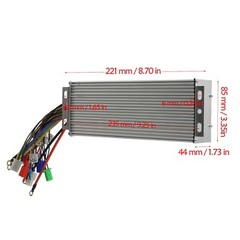 48V-64V 1000W-1800W Brushless Speed Controller LCD Throttle Ebike Go Kart Quad
