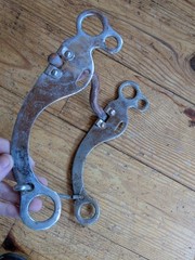 Vintage Simco Western Copper Long Shank Curb Bit