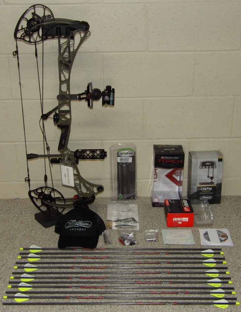 NEW Loaded LEFT Hand Mathews Lift X 29.5 Bow Package – Ambush- Many DL/W – LiftX