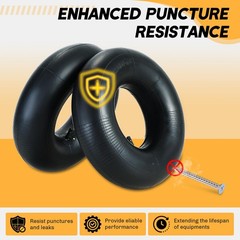 2 Pack 15×6.00-6 Inner Tube | Durable Replacement Tire Tubes with TR-13 Valve…