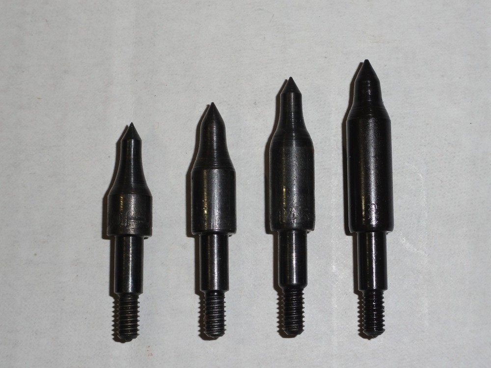 5/16″ Screw In Field Points, Dozen Pack. 100, 125, 145, 150, 175, or 200 grains