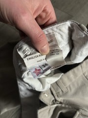 Tailored Sportsman English Riding Side Zip Breeches 34L 34 Long Style 1961