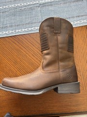 Ariat Men’s Boys Western Rambler Patriot Boots cowboy US Flag Style 7.5EE