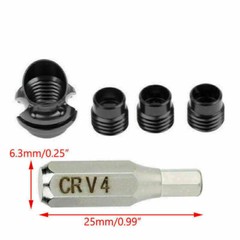 Archery 45/37 Degree Bow Peep Sight Hooked Housing 3 Inner Core Aperture Kit US