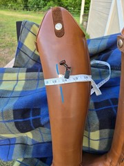 Celeris tall dressage boots in beautiful brown, 38 slim. Beautiful…barely worn