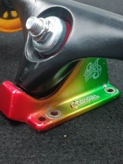 RARE Gullwing Charger Rasta 50° Trucks For Skateboard