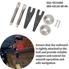 Acouto Outboard Motor Clamp Screw Handle Set 6G1-4311600 6E0-43118-00-00…