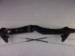 Bear Whitetail Hunter Compound Bow With Camo Limbs