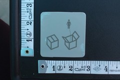 Girl Skateboards Fresh Out The Box Chocolate Z14B Vintage Skateboarding STICKER