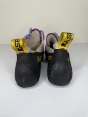 Vintage La Sportiva Rock Climbing Shoes Women’s 41.5 Gray Purple Lace Up Italy