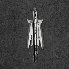 Bowmar Beast Titanium Hybrid Mechanical Broadheads 2″ 100 Grain 3 Pack New 94216