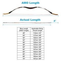PATIKIL Bow String Replacement with 2 Pcs Brass Nocks 1 Set of Silicone Finge…