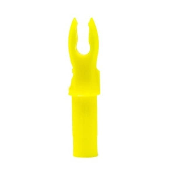 Bohning A Nock 50 Pack Neon Yellow 10151NY 5MM X Nock .204 ID
