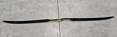 Bear Archery Black Bear Glass Powered Vintage Recurve Bow Brown 45lbs. 60in.