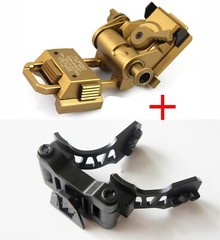 Metal PVS28 Bracket J arm + L4G24 Helmet Mount For Tactical AN/PVS 14 Dual NVG