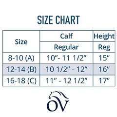 Ovation Unisex Kids’ Amara Ribbed Half Chaps – Durable Synthetic Leather Eque…
