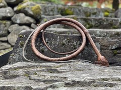 INDIANA JONES – F&G CUSTOMS 10-ft Kangaroo Bullwhip Cosplay ANY INDY FILM STYLE
