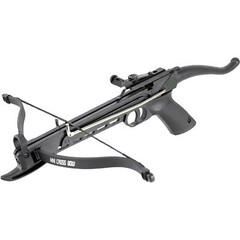 KingsArchery Crossbow Pistol Self Cocking 80 LBS Archery 12 Plastic Arrow Used