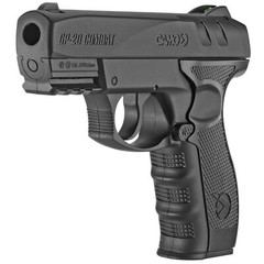 Gamo GP-20 Air Pistol .177 BB CO2 400 FPS 6.5″ Barrel 20Rd Mag Black Fiber Optic