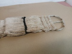 Vintage Pony Saddle Cinch 24” Cotton Rope Western Girth Ring Ends