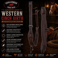 Horse Western Basket Weave Tooled Leather Rear Flank Saddle Cinch Billets 9779BR