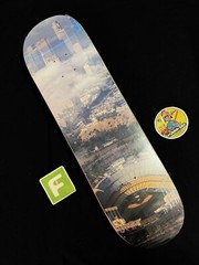 LIMITED EDITION Los Angeles Dodgers Stadium LA Skateboard Deck MLB Baseball