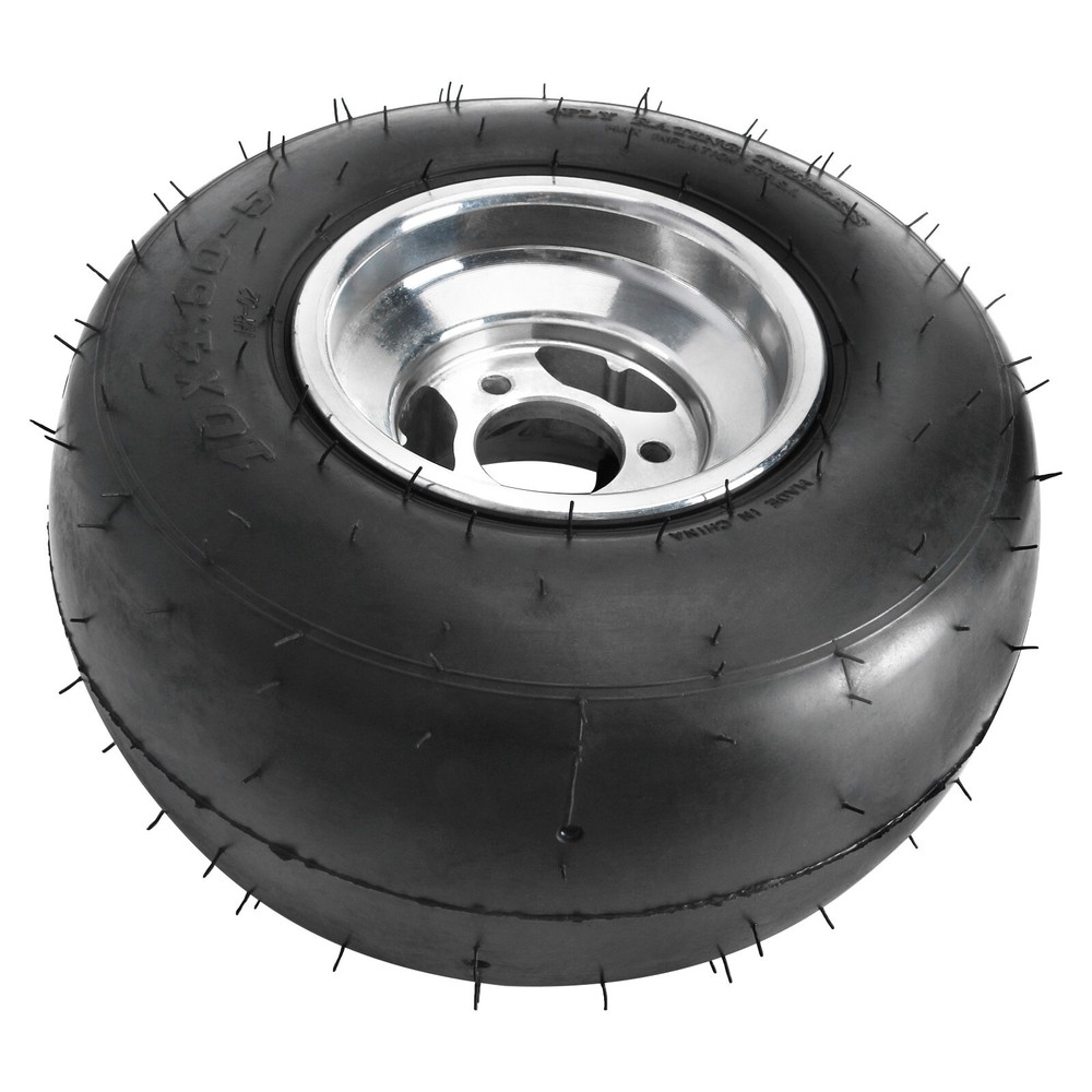 5 Inch Racing Kart Wheel 10×4.50-5 Front Tire Rim 3 Bolt Aluminum Go Kart