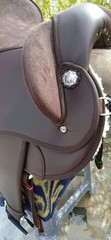 Beautiful HB Collection half Breed Synthetic saddle size 15″.