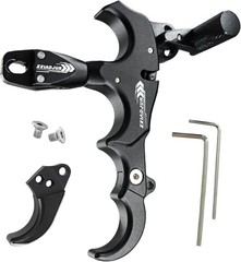 Lightweight Archery Thumb Release Aid – 3 or 4 Finger Option for Optimal Control