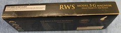 Vintage RWS 5 G Magnum 177 Cal Break Barrel Air Pistol Factory Box Tested! EXC!
